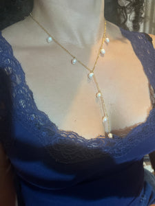 Collier White Pearls