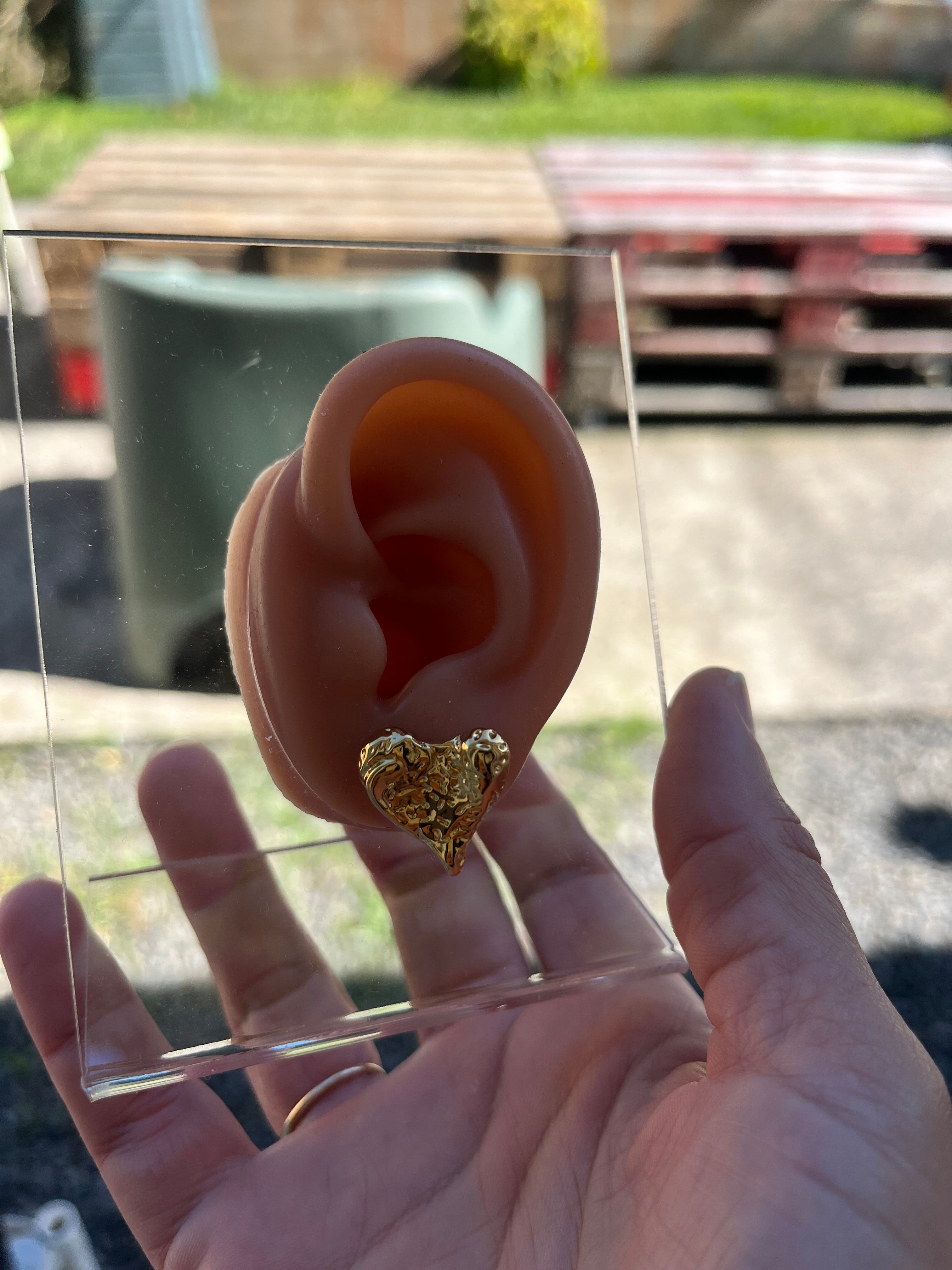 Boucles d’oreilles Cœur