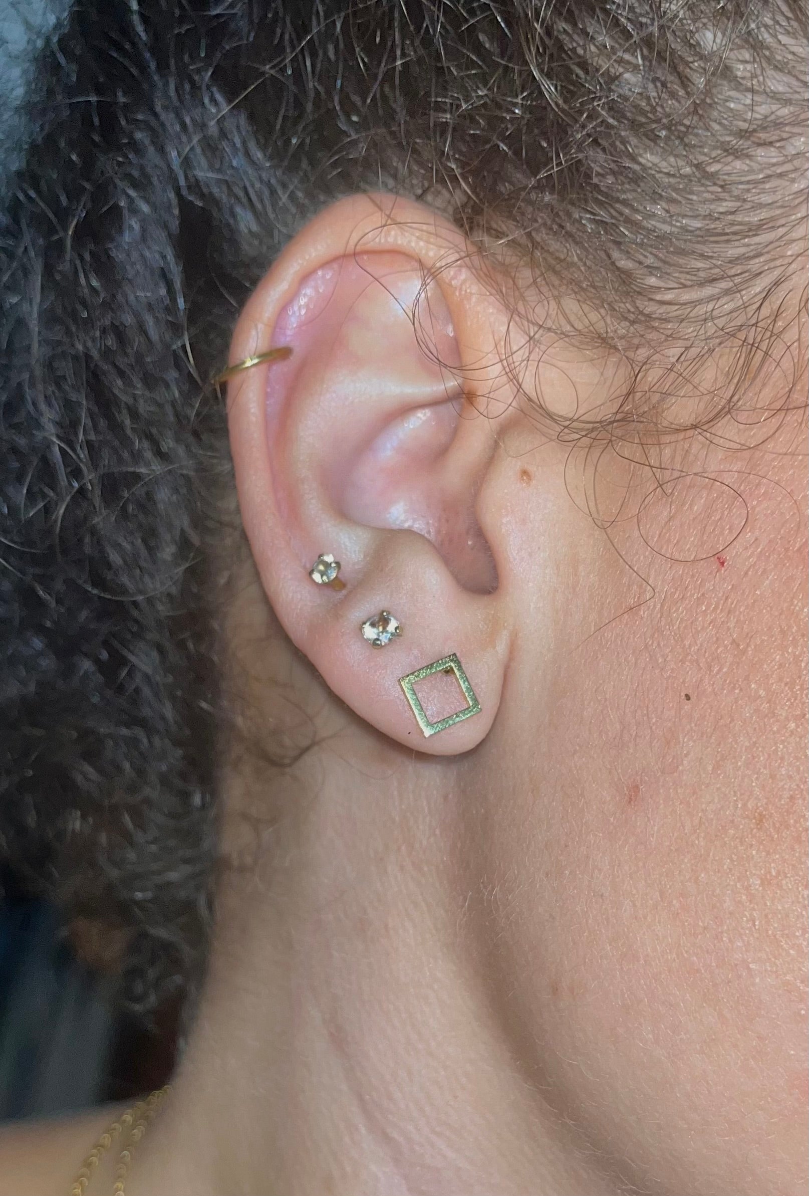 Boucles d’oreilles Square