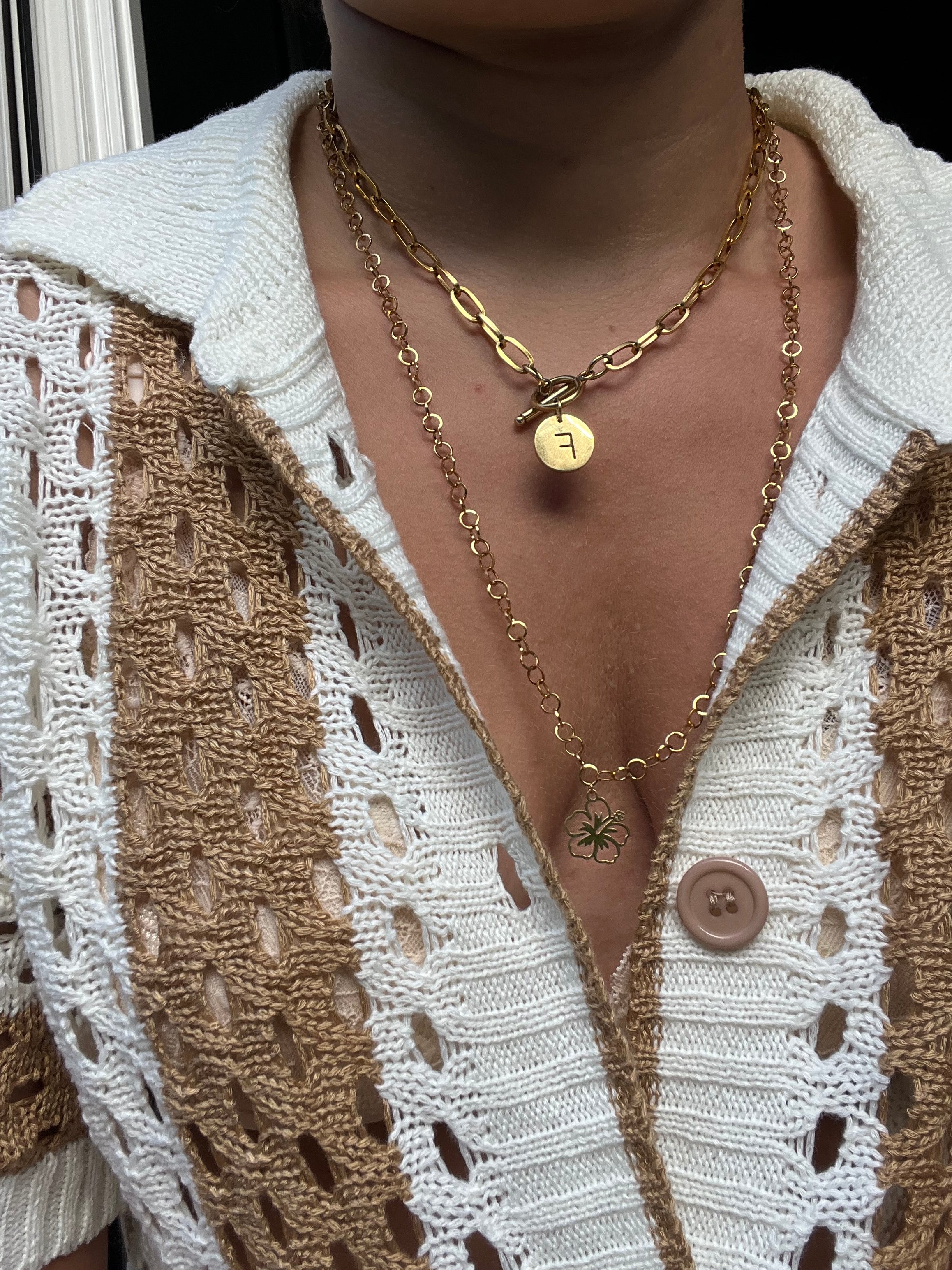 Collier Hibiscus