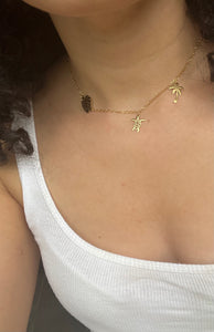 Collier Filles des îles