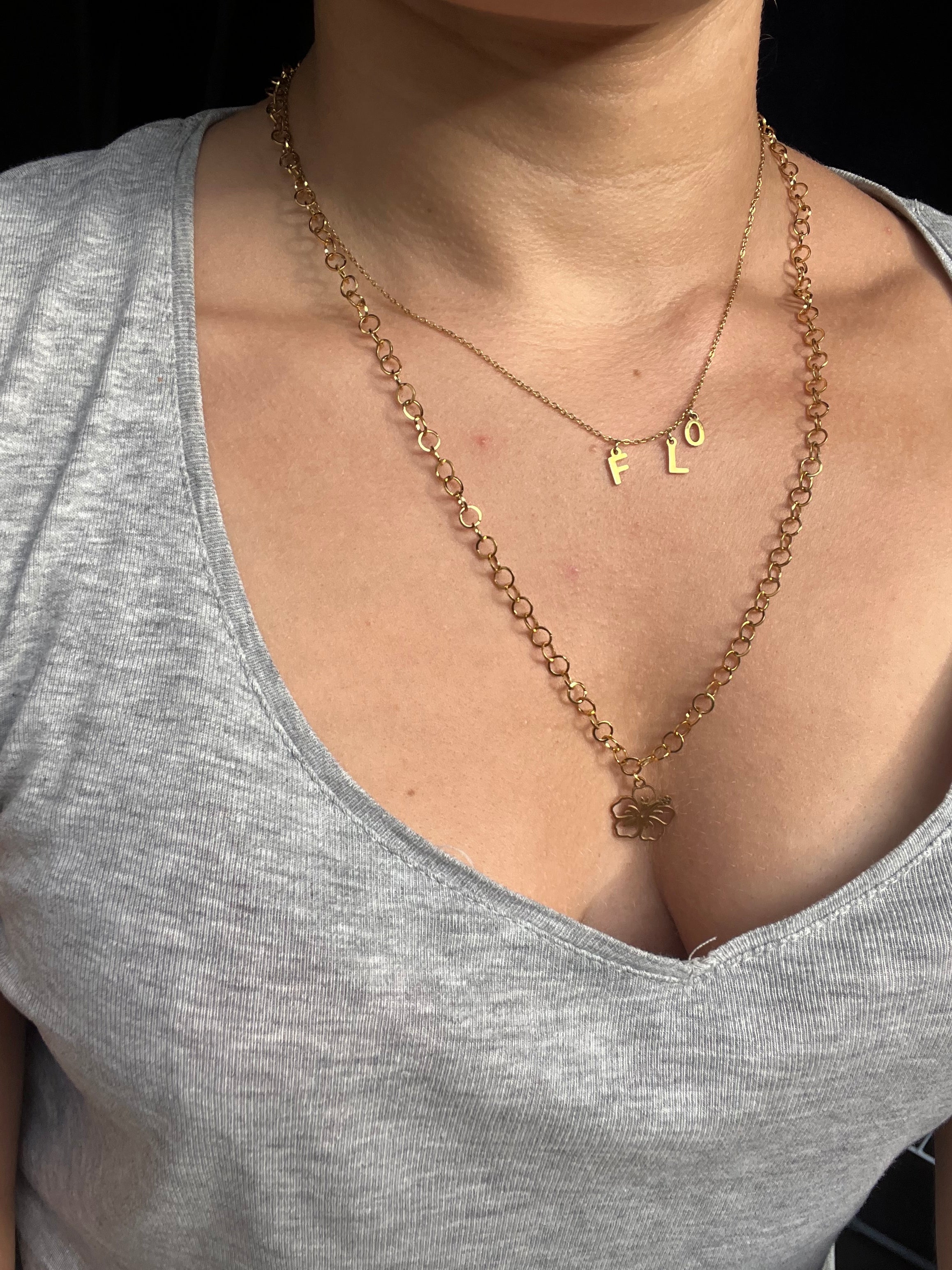 Collier Hibiscus