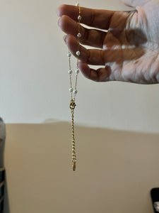 Chaîne de cheville Pearls