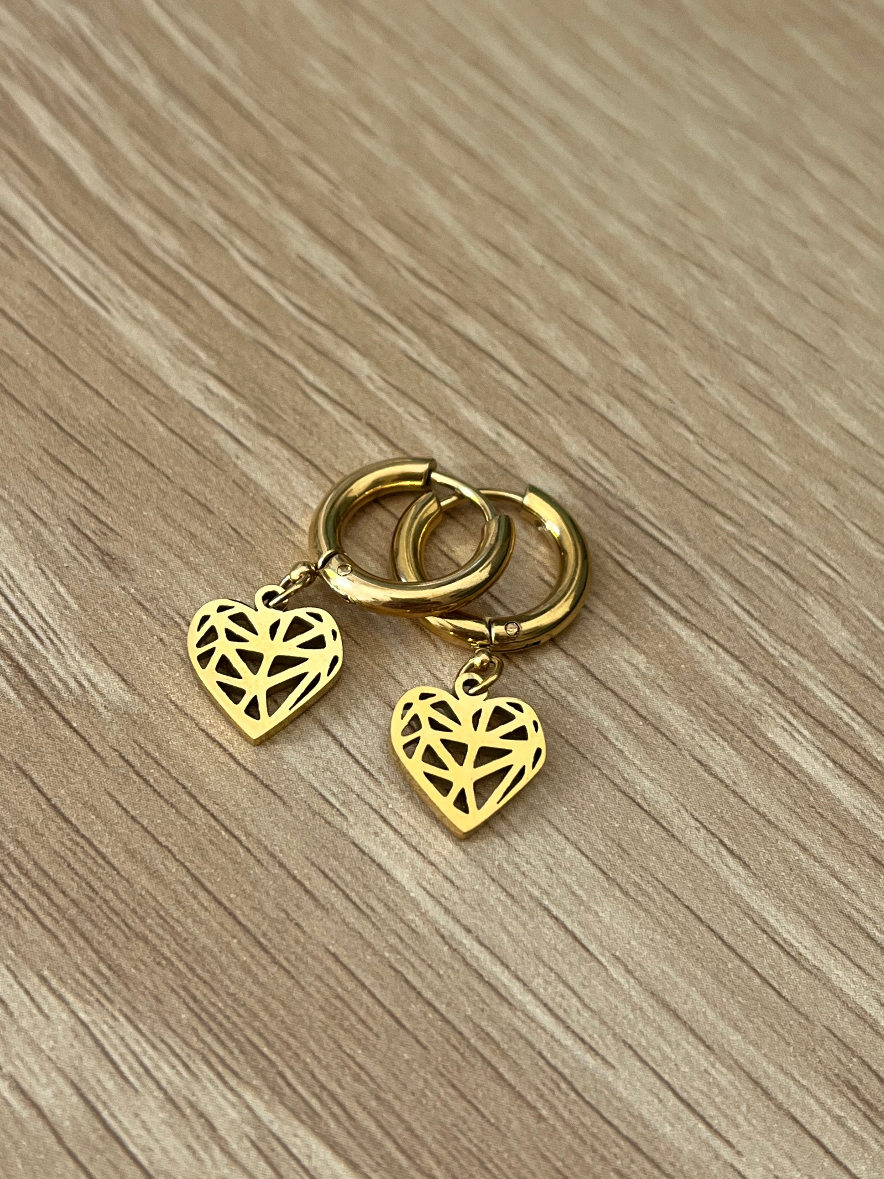 Boucles d’oreilles Love