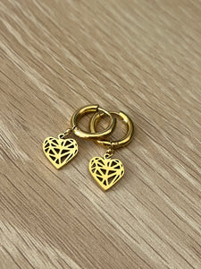 Boucles d’oreilles Love
