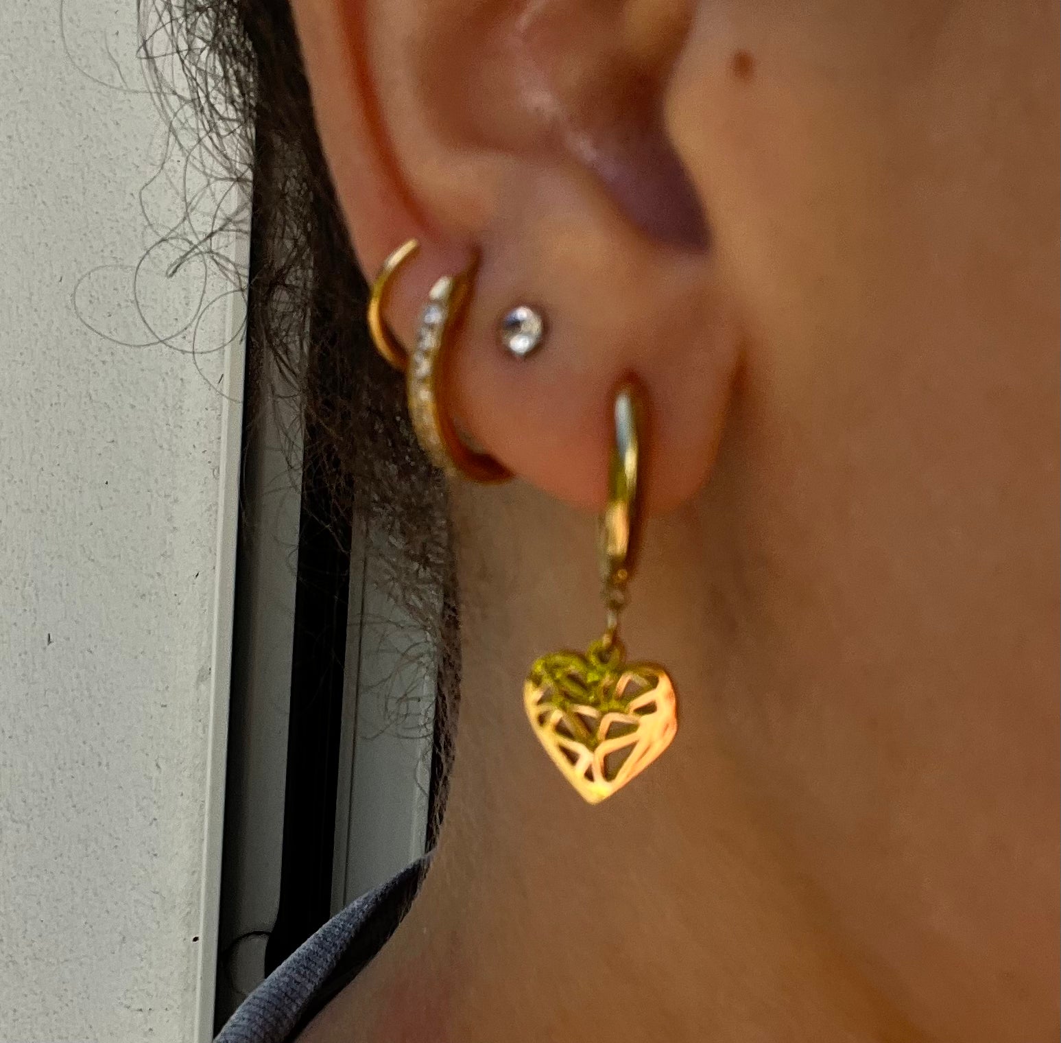 Boucles d’oreilles Love