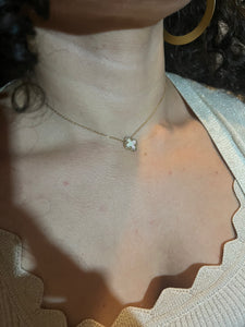 Collier Dame de trèfle