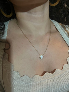 Collier Dame de trèfle