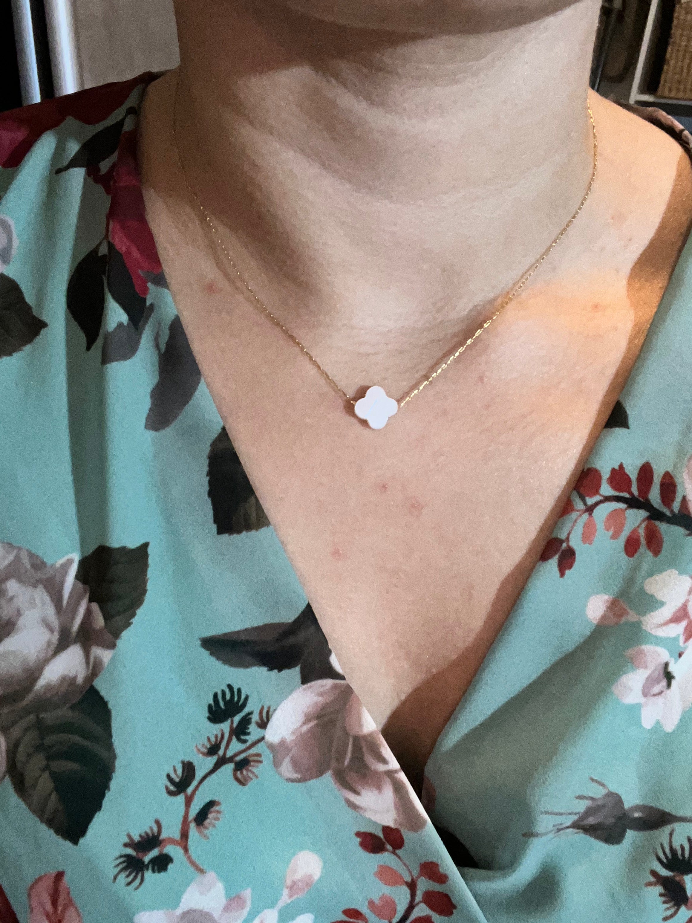 Collier Création Gia Trèfles