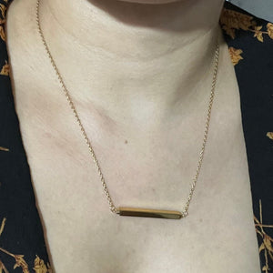 Collier message caché Mi aim a ou