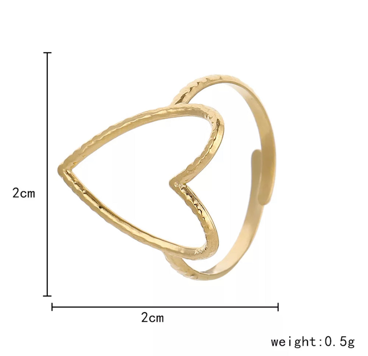 Bague Amor